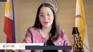 Sec. Bernadette Romulo-Puyat from the Department of Tourism provided the Opening Remarks, stating that with the increase in medical waste, “it has become even more important to find other areas where we can reduce or eliminate SUPs”