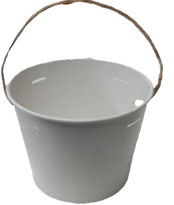 Bucket with Paper Twine handle